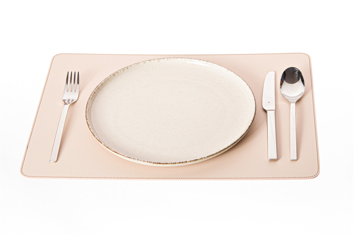 Rectangle Placemats 18''x 13''/ 45.7 x 33.03 cm made of Recycled Leather