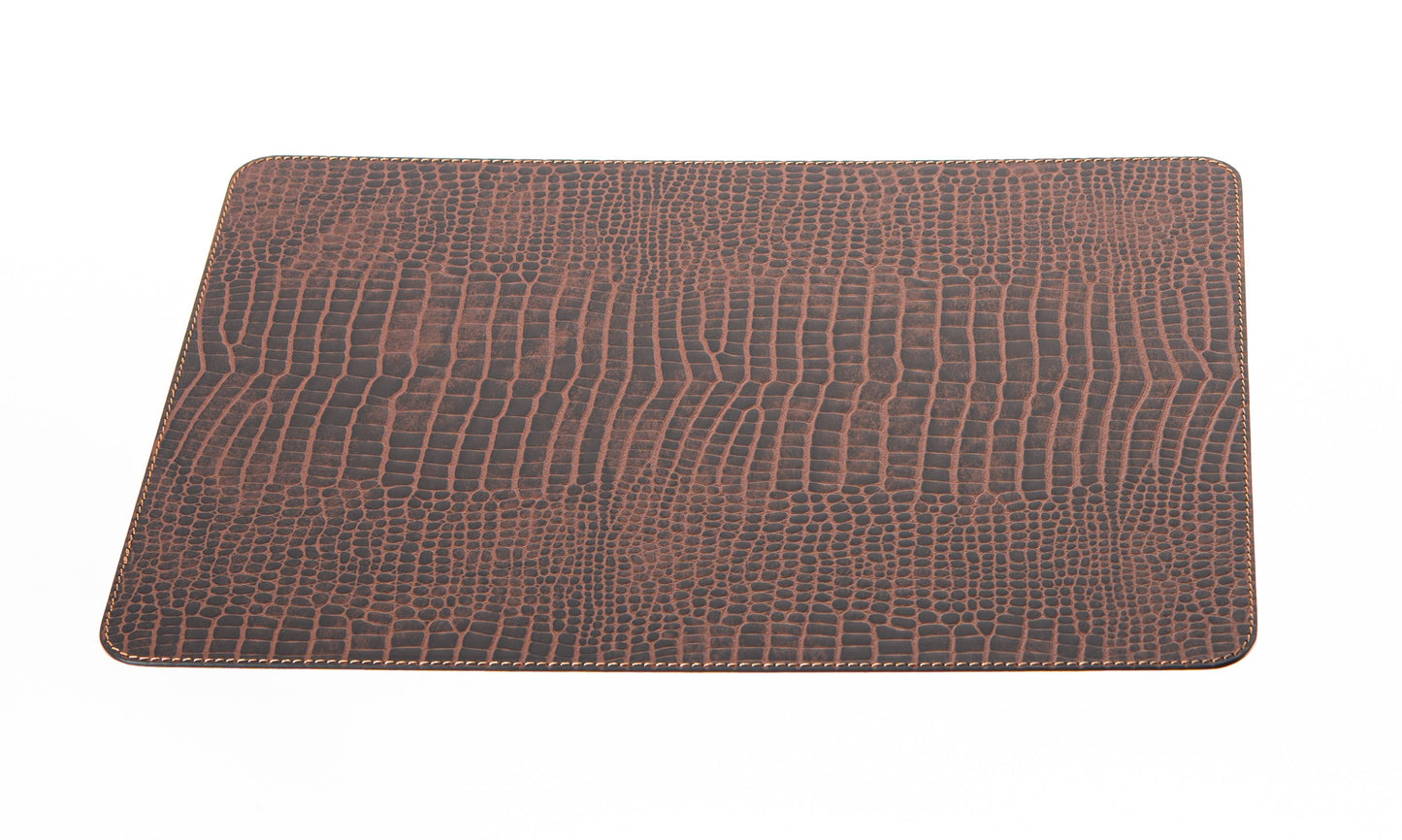 Computer Mat / Desk Mat / Computer Pad / Blotter / Recycled Leather / Computer Mats / Office Desk Accessories / Keyboard pad / Laptop Mat