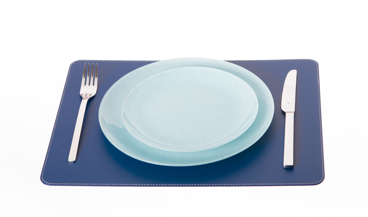 Rectangle Placemats 18''x 13''/ 45.7 x 33.03 cm made of Recycled Leather