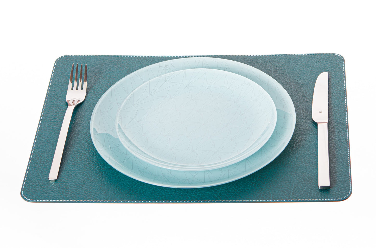 Rectangle Placemats Made of recycled leather 15.8''x11.88" - 40 x 30 cm