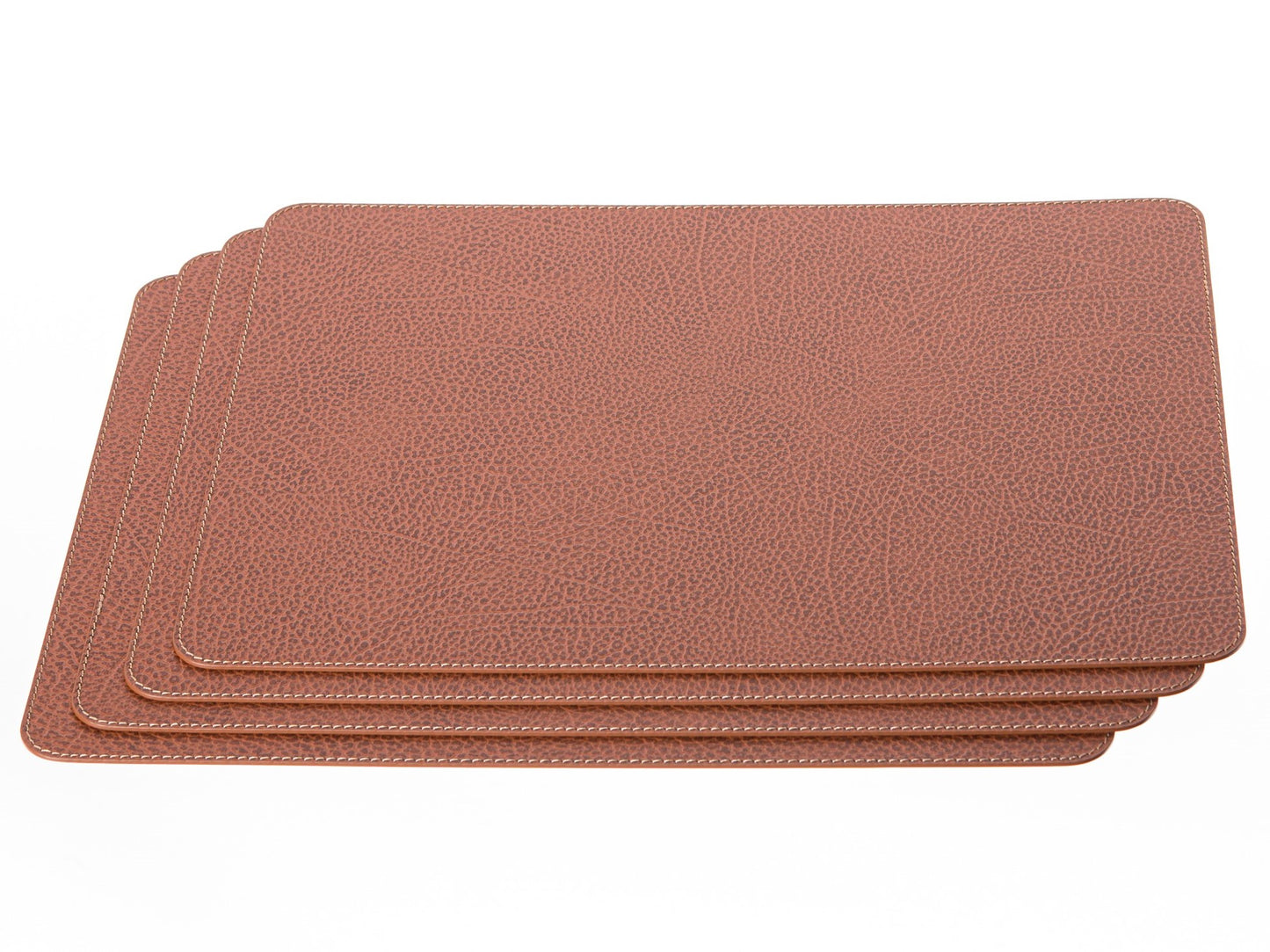 Rectangle Placemats 18''x 13''/ 45.7 x 33.03 cm made of Recycled Leather