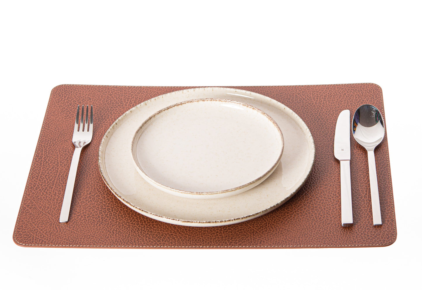 Rectangle Placemats Made of recycled leather 15.8''x11.88" - 40 x 30 cm