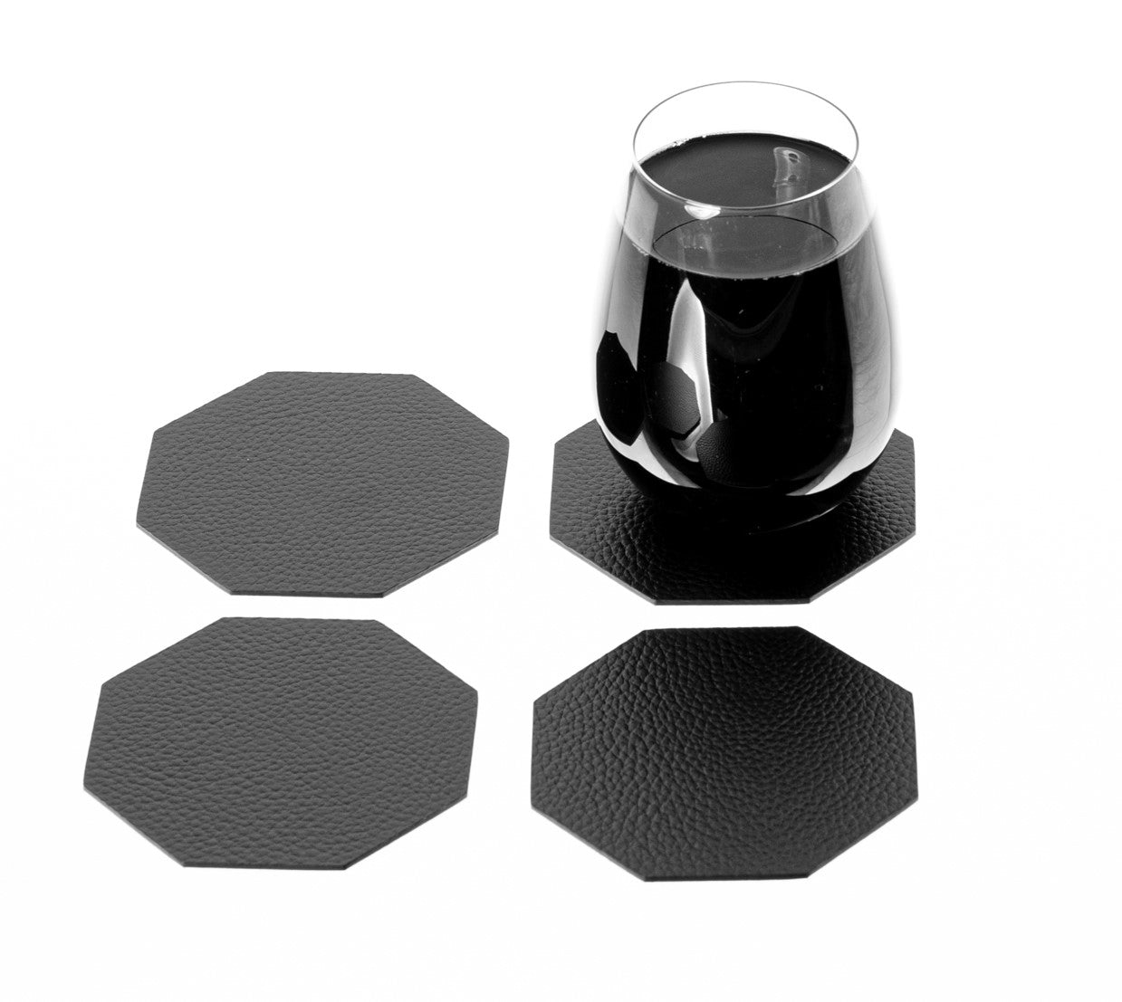 Octagon Drink Coasters Barware coasters Drinkware Cup Coasters