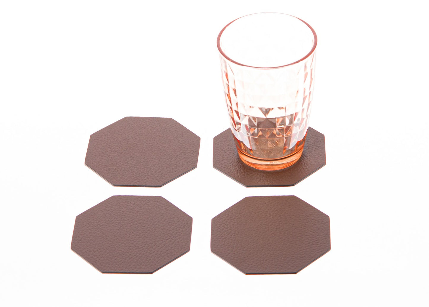Octagon Drink Coasters Barware coasters Drinkware Cup Coasters