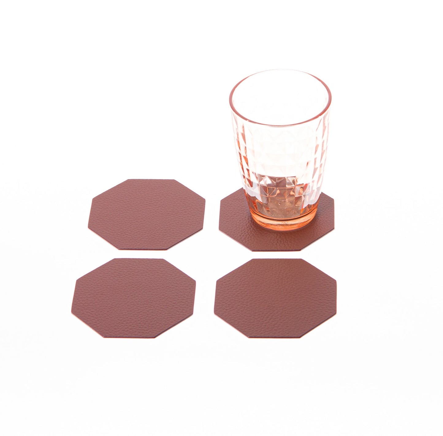 Octagon Drink Coasters Barware coasters Drinkware Cup Coasters