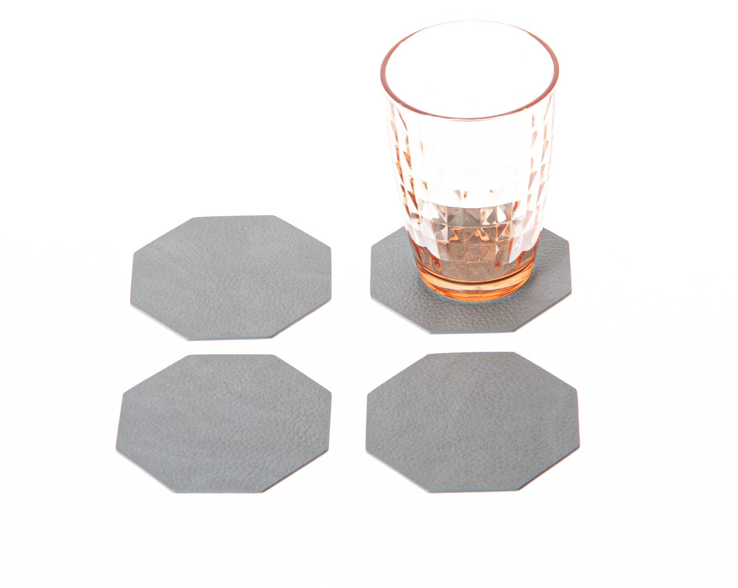 Octagon Drink Coasters Barware coasters Drinkware Cup Coasters