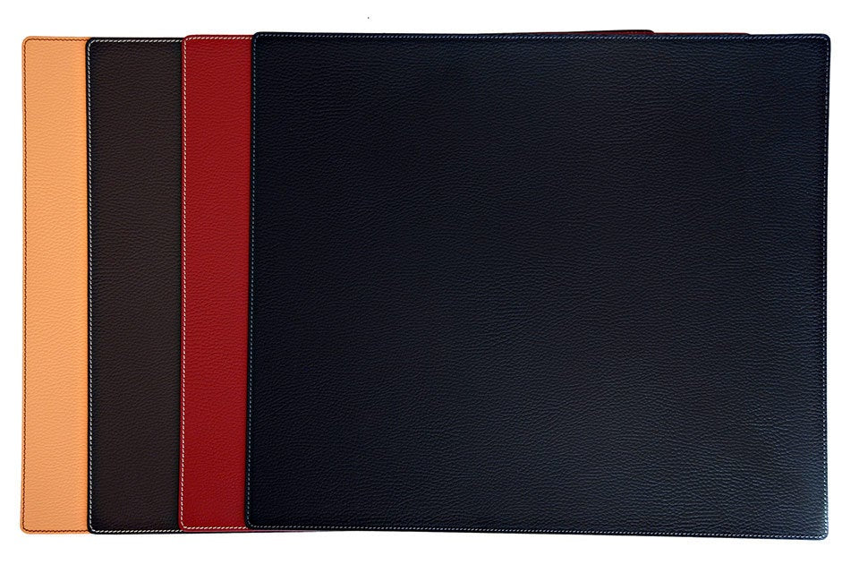 Computer Mat / Desk Mat / Computer Pad / Blotter / Recycled Leather / Computer Mats / Office Desk Accessories / Keyboard pad / Laptop Mat