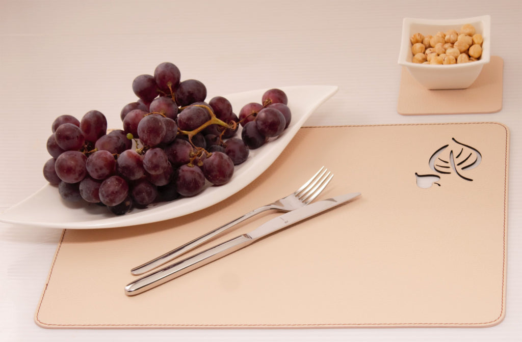 Leaf engraved Placemat