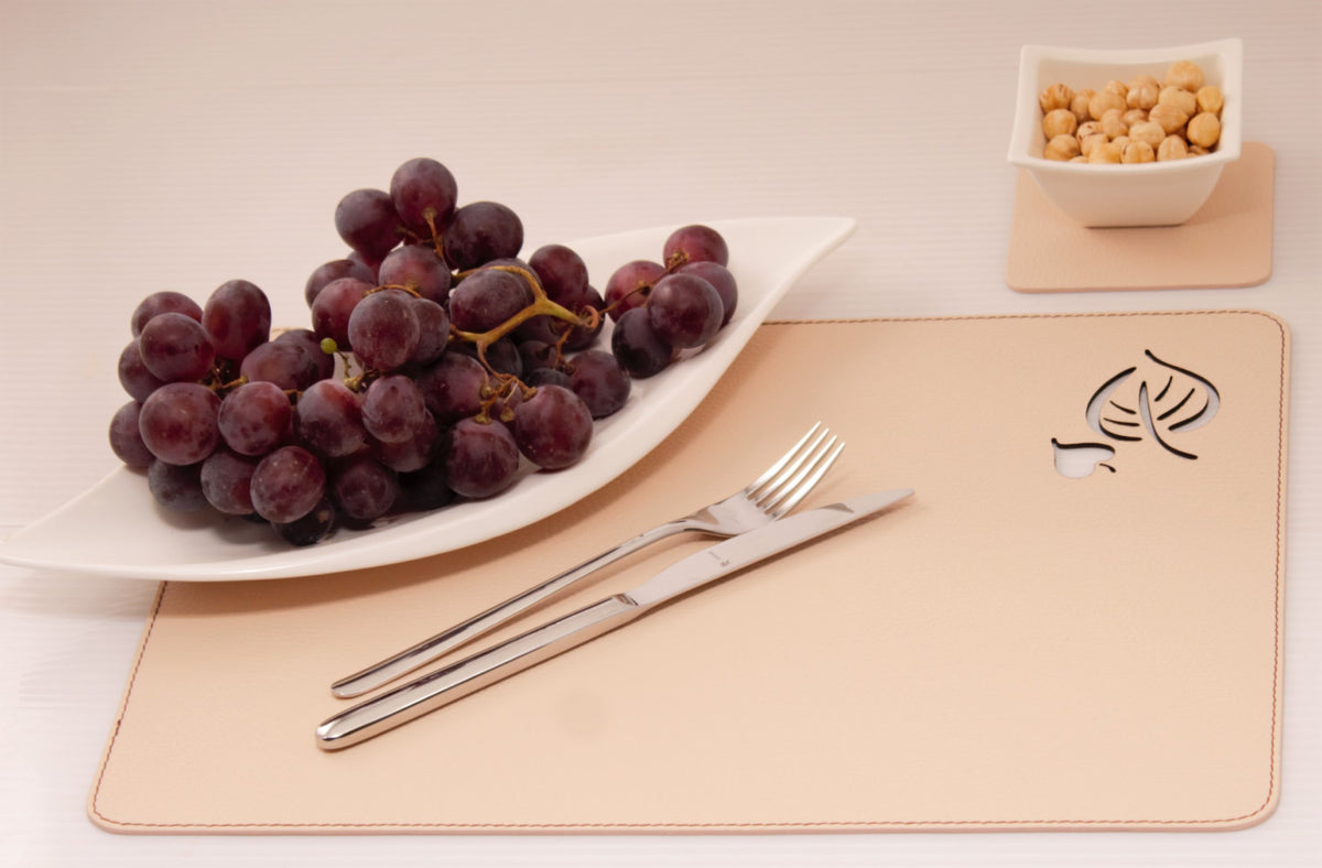 Leaf engraved Placemat