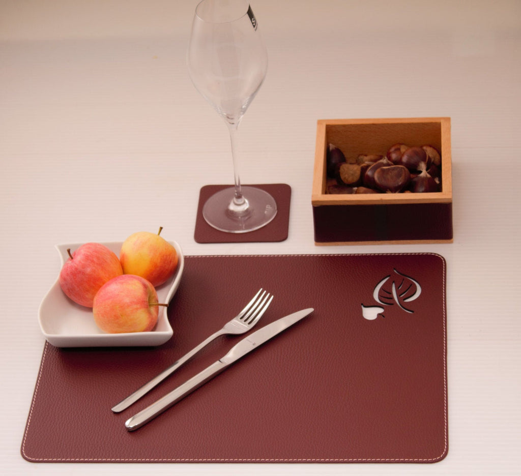 Leaf engraved Placemat