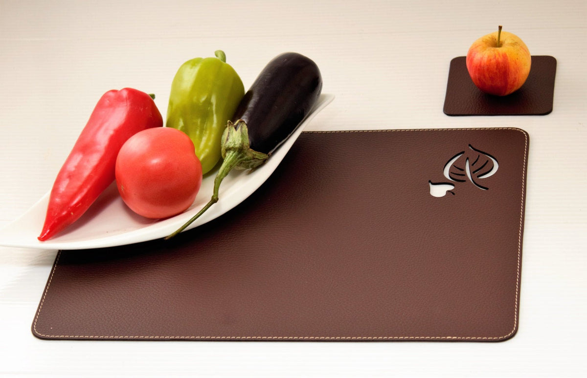 Leaf engraved Placemat